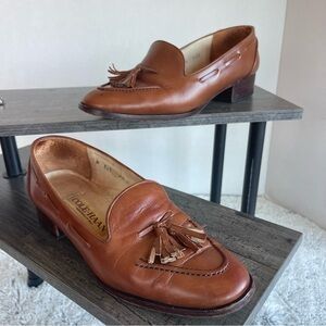 Cole Haan Women’s  Brown Leather Tassel Loafers
Size 5.5 M